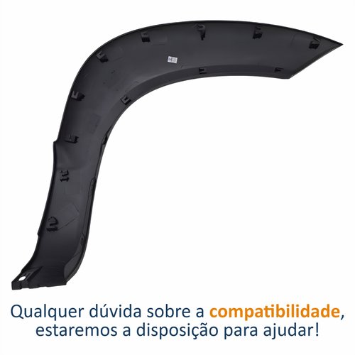 Moldura Para-lama Hyundai Tucson 2006 Até 2016 Lado Esquerdo Motorista