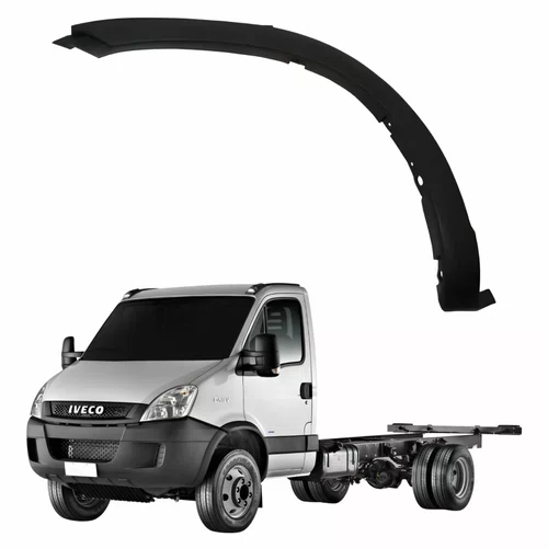 Moldura Paralama Dianteiro Iveco Daily 2008 Até 2020 Lado Esquerdo Motorista