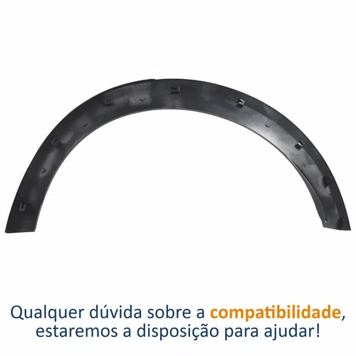 Moldura Paralama Traseira Nissan Kicks 2017 2018 2019 2020 2021 Lado Direito Passageiro