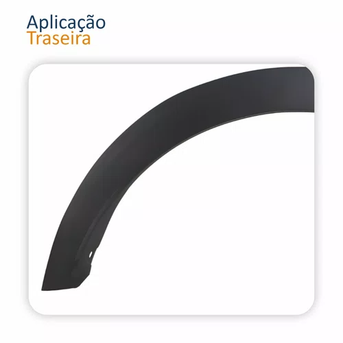 Moldura Paralama Traseira Nissan Kicks 2017 2018 2019 2020 2021 Lado Direito Passageiro