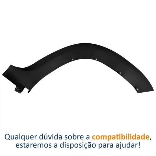 Moldura Para-Lama Traseira Renault Duster 2011 2012 2013 2014 2015 Lado Direito Passageiro