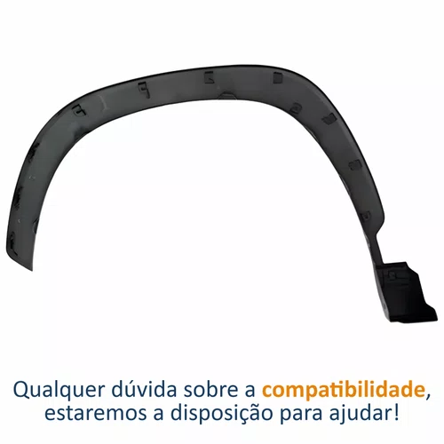 Moldura Paralama Toyota Corolla Cross 2020 2021 2022 2023 2024 Lado Direito Passageiro