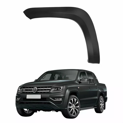 Moldura Paralama Dianteira Vw Amarok 2010 Até 2022 Lado Esquerdo Motorista