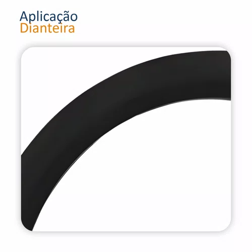 Moldura Paralama Dianteira Vw Up Cross 2014 Até 2021 Lado Direito Passageiro