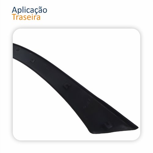 Moldura Para-lama Traseiro Gm Corsa Wagon 1996 Até 2007 Lado Direito Passageiro