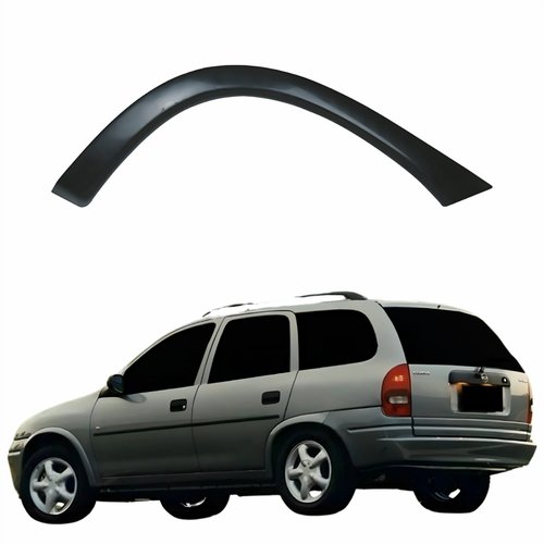Moldura Para-lama Traseiro Gm Corsa Wagon 1996 Até 2007 Lado Esquerdo Motorista