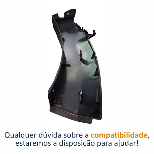 Moldura Parachoque Dianteiro Renault Sandero Stepway 2012 Até 2014 Lado Direito Passageiro