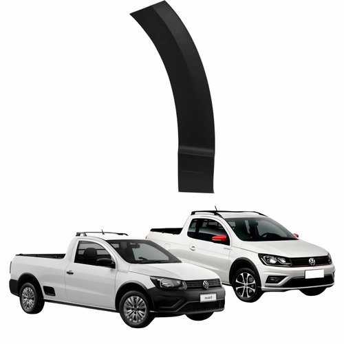 Moldura Parachoque Dianteiro Vw Saveiro G7 G8 2017 Até 2023 Lado Direito Passageiro