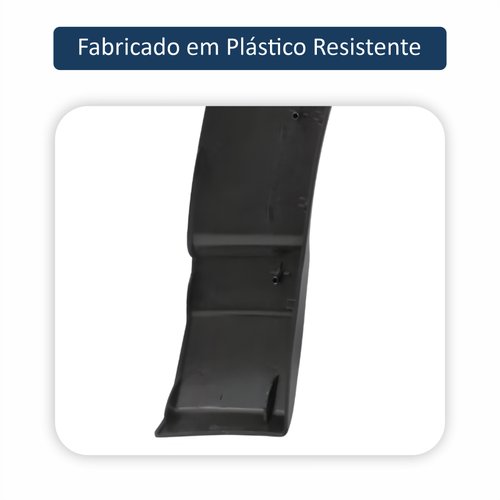 Moldura Parachoque Dianteiro Vw Saveiro G7 G8 2017 Até 2023 Lado Direito Passageiro