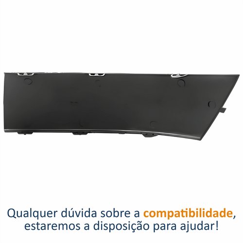 Moldura Para-Choque Renault Clio 2003 2004 2005 Lado Direito Passageiro