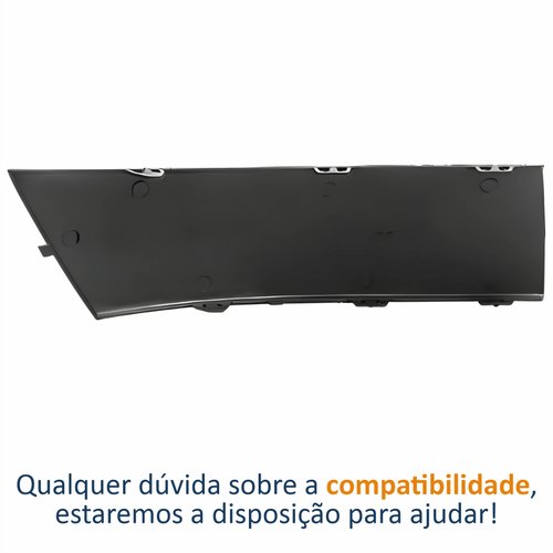 Moldura Para-choque Renault Clio 2003 2004 2005 Lado Esquerdo Motorista