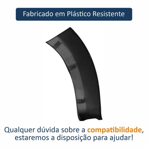 Moldura Parachoque Toyota Hilux Srv 2012 Até 2015 Lado Esquerdo Motorista