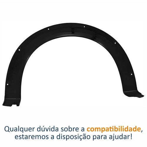 Moldura Para-lama Dianteiro Gm Montana Conquest 2003 Até 2012 Lado Esquerdo Motorista Original