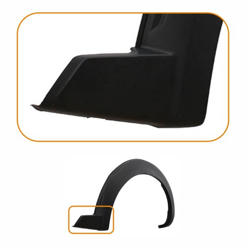 Moldura Para-Lama Fiat Strada Trekking Working 2014 2015 2016 2017 2018 2019 Dianteiro Lado Direito Passageiro
