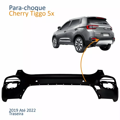Para-Choque Traseiro Chery Tiggo 5X 2019 2020 2021 2022