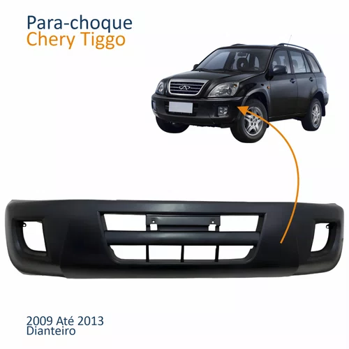 Para-choque Dianteiro Chery Tiggo 2009 2010 2011 2012 2013