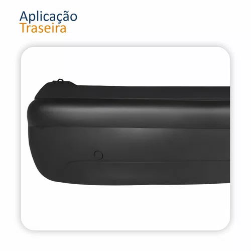 Para-choque Traseiro Citroen C3 2003 Até 2012 Completo