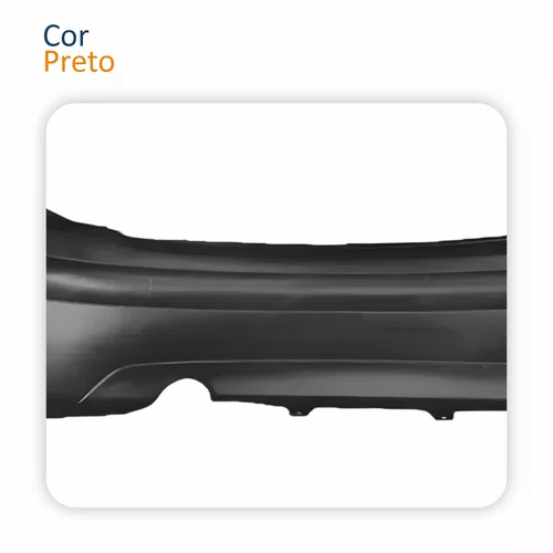 Para-choque Traseiro Citroen C3 2003 Até 2012 Completo