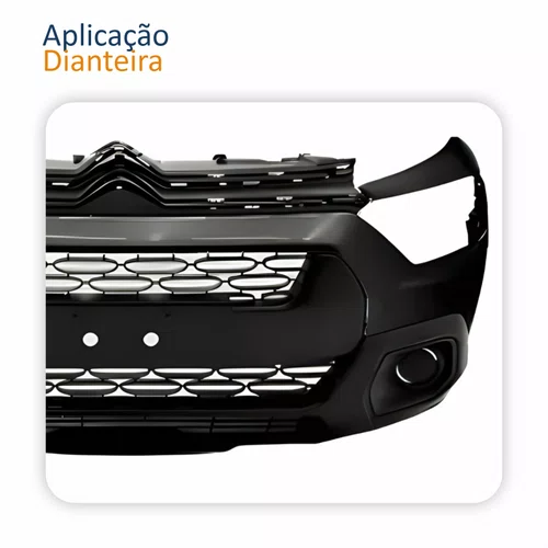 Para-choque Dianteiro Citroen C3 2021 2022 2023 2024 2025 Completo
