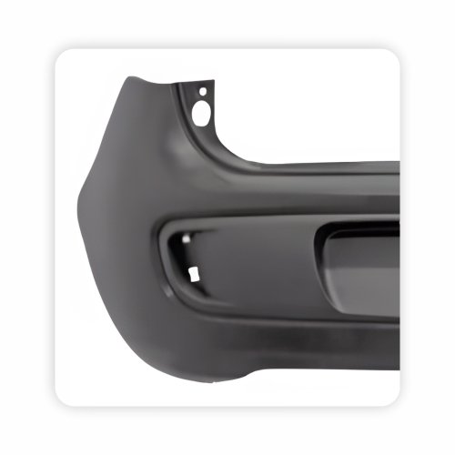 Parachoque Traseiro Fiat Palio 2012 Até 2016 Cinza Parcial Modelo Novo