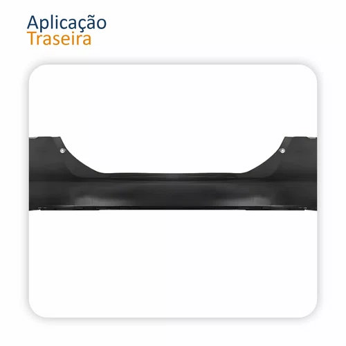 Para-choque Traseiro Ford Focus Sedan 2016 2017 2018 2019