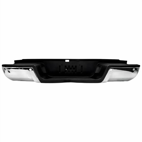 Parachoque Traseiro Ford Ranger 2013 Até 2022 Cromado Com Furo