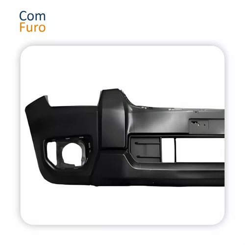Para-choque Dianteiro Ford Ranger Xl 2024 2025 Com Furo