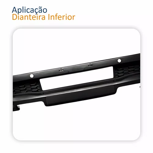 Para-choque Dianteiro Ford Ranger Raptor 2024 2025 Inferior