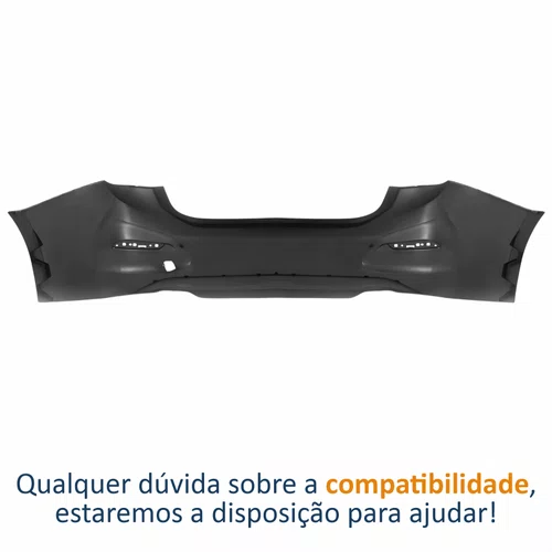 Para-choque Traseiro Gm Cruze Sedan 2017 Até 2022