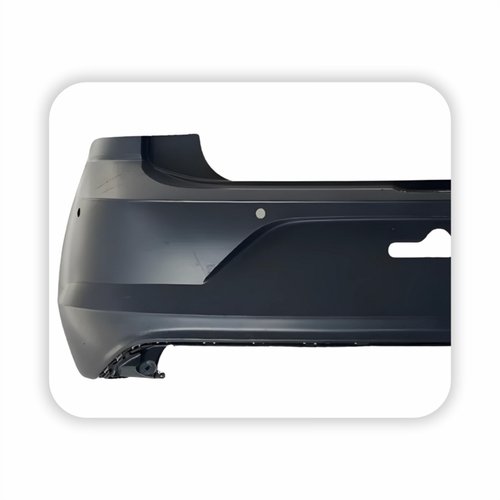 Parachoque Traseiro Vw Polo 2017 Até 2022 Com Furo Sensor