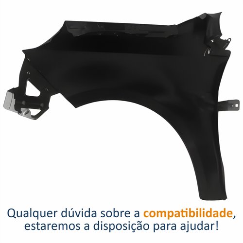 Para-lama Dianteiro Grand Siena 2012 Até 2019 Lado Direito Passageiro