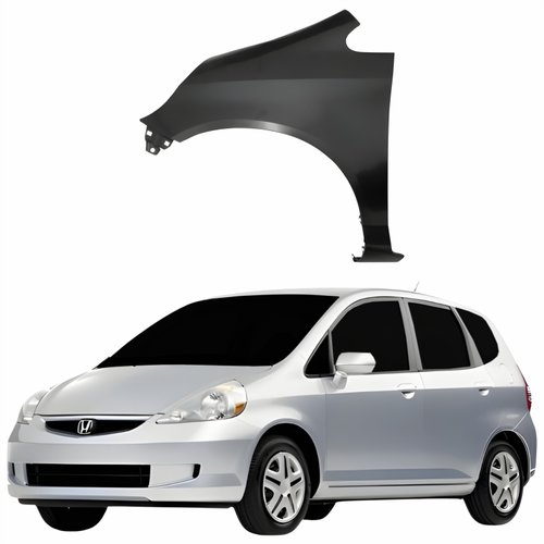 Paralama Dianteiro Honda Fit 2003 Até 2008 Lado Esquerdo Motorista Paralama Dianteiro Honda Fit 2003 Até 2008 Lado Esquerdo Motorista