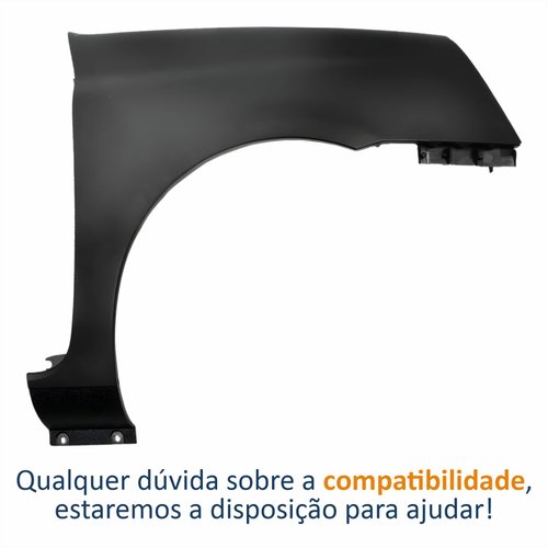 Para-lama Dianteiro Renault Clio 2012 2013 2014 2015 2016 Lado Direito Passageiro