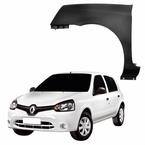 Para-lama Dianteiro Renault Clio 2012 2013 2014 2015 2016 Lado Esquerdo Motorista