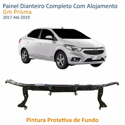 Painel Dianteiro Gm Prisma 2017 Até 2019 Completo Com Alojamento