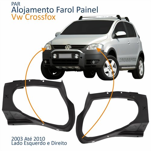 Par Alojamento Farol Vw Crossfox 2003 Até 2010