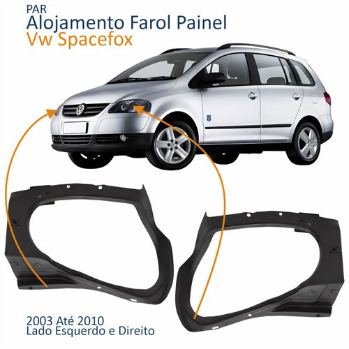 Par Alojamento Farol Vw Spacefox 2003 Até 2010