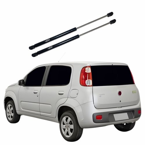 Par Amortecedor Tampa Traseira Fiat Uno Vivace 2011 2012 2013 2014