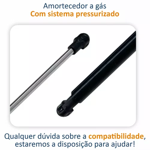 Par Amortecedor Tampa Traseira Hyundai I30 2009 Até 2016