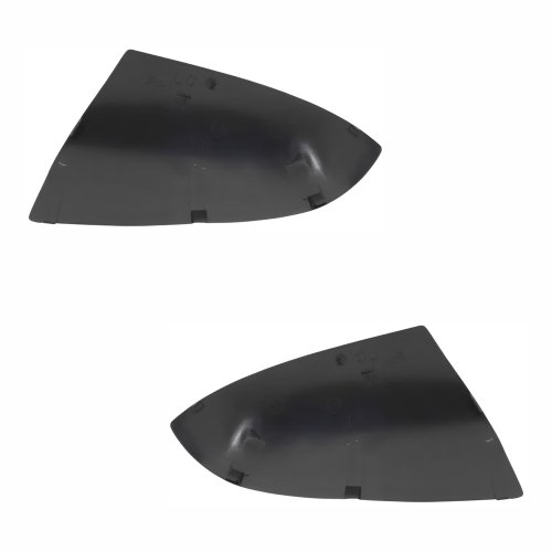 Par Capa de Retrovisor Ford Fiesta 2003 Até 2016 Ford Ka 2008 Até 2014 Preto