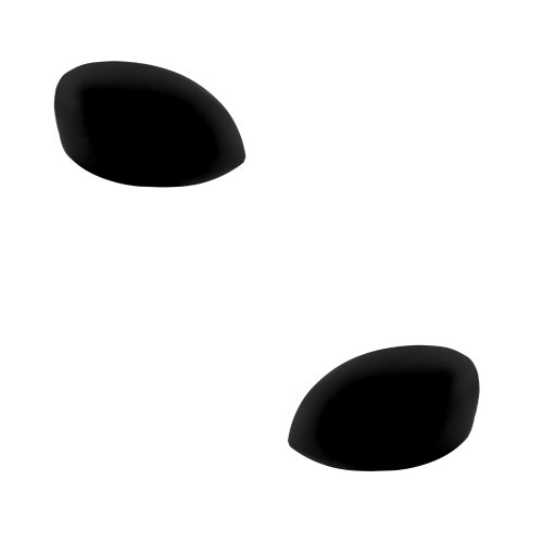 Par Capa de Retrovisor Peugeot 206 2000 Até 2008 Peugeot 207 2009 Até 2015 Liso