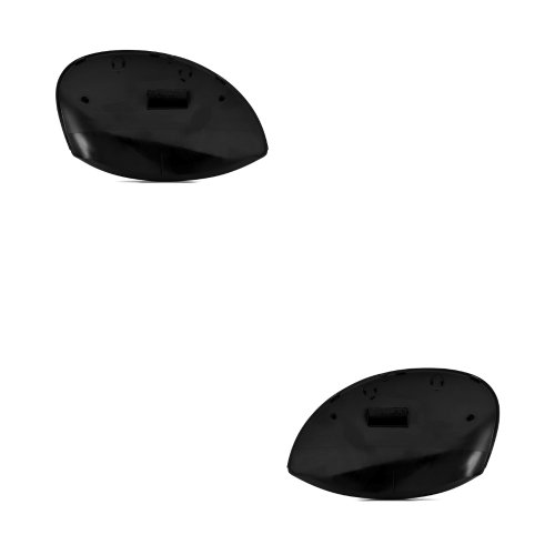 Par Capa de Retrovisor Peugeot 206 2000 Até 2008 Peugeot 207 2009 Até 2015 Liso
