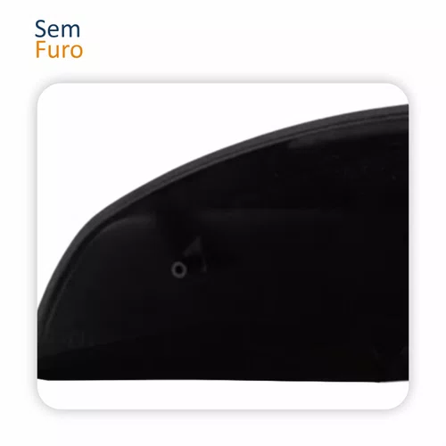 Par Capa Retrovisor Fiat Idea 2011 Até 2016 Sem Furo Liso