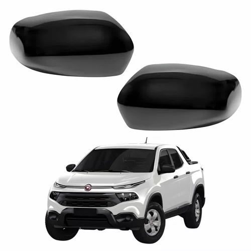 Par Capa Retrovisor Fiat Toro 2017 Até 2024 ORIGINAL