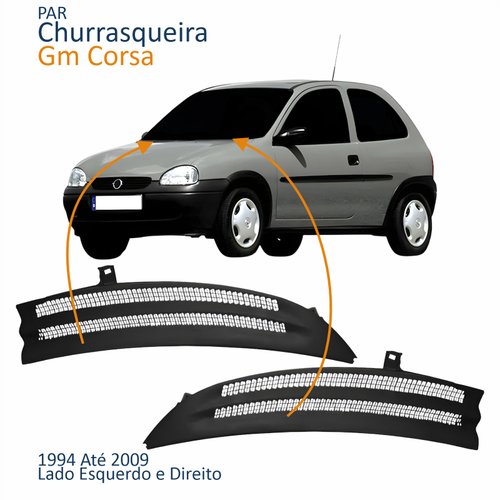 Par Churrasqueira Gm Corsa 1994 Até 2009