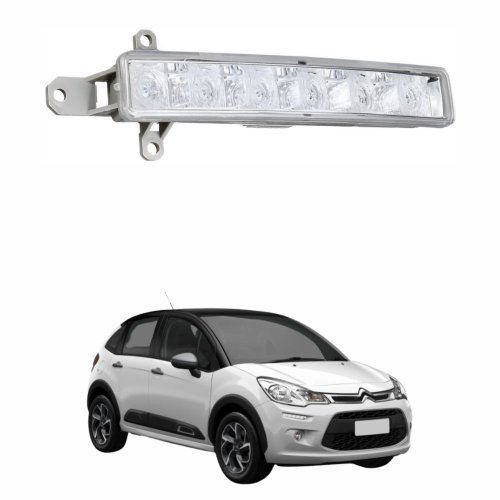 Daylight Drl Led Citroen C3 2013 até 2021 Lado Direito Passageiro