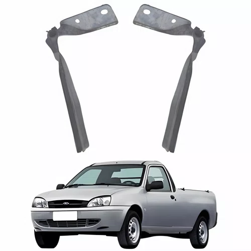 Par de Dobradiça Capô Ford Courier 2000 até 2013