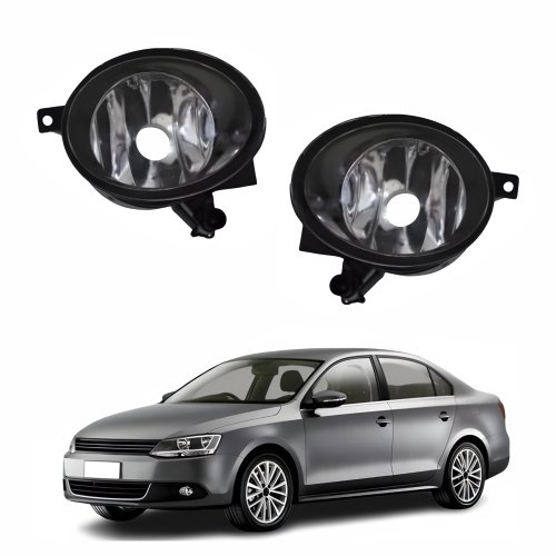 Par De Farol Auxiliar De Milha Vw Jetta 2011 Até 2015