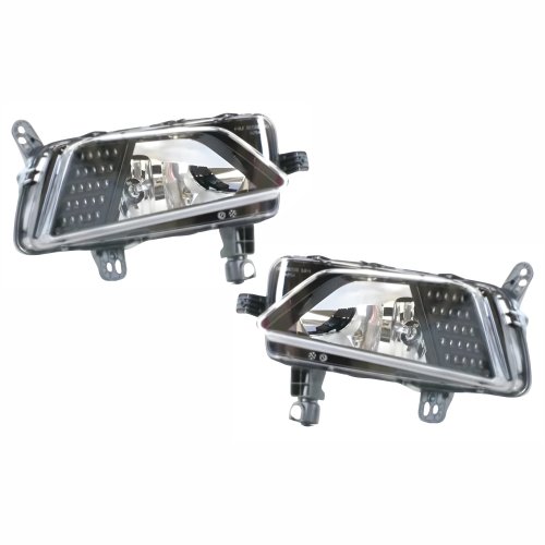 Par De Farol Auxiliar De Milha Vw Polo Virtus 2017 Até 2022 2022 Máscara Cromada Sem Led