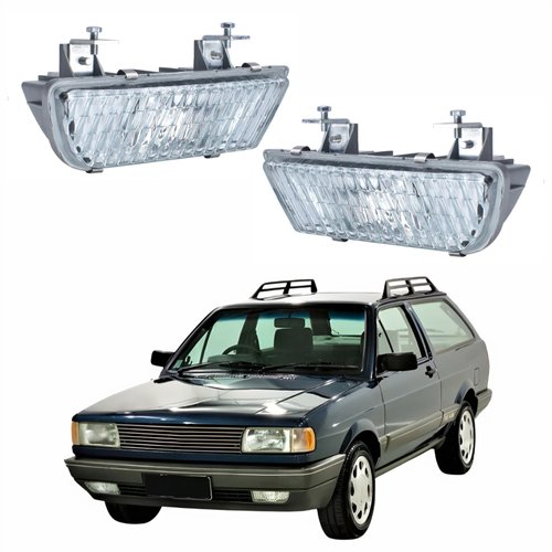 Par de Farol Auxiliar Vw Parati 1987 Até 1995 Original Arteb